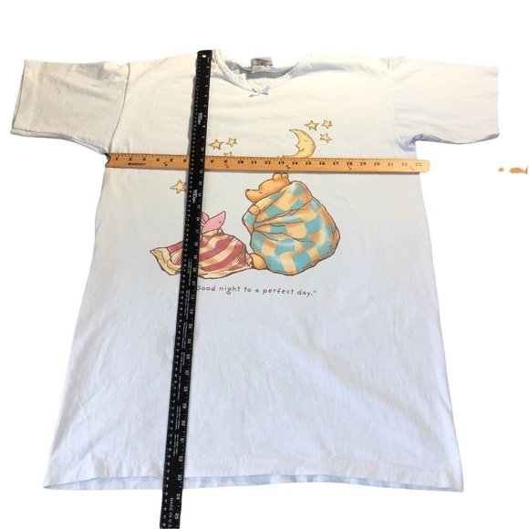 Vintage Walt Disney‎ World Sleepwear Intimates One Size Winnie Pooh Perfect Day - Picture 5 of 6
